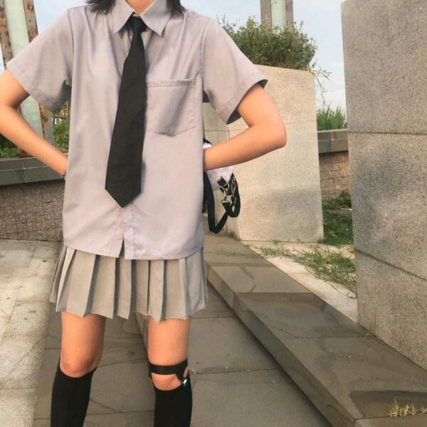 Kawaii Pleated Tennis Mini Skirt Korean kawaii