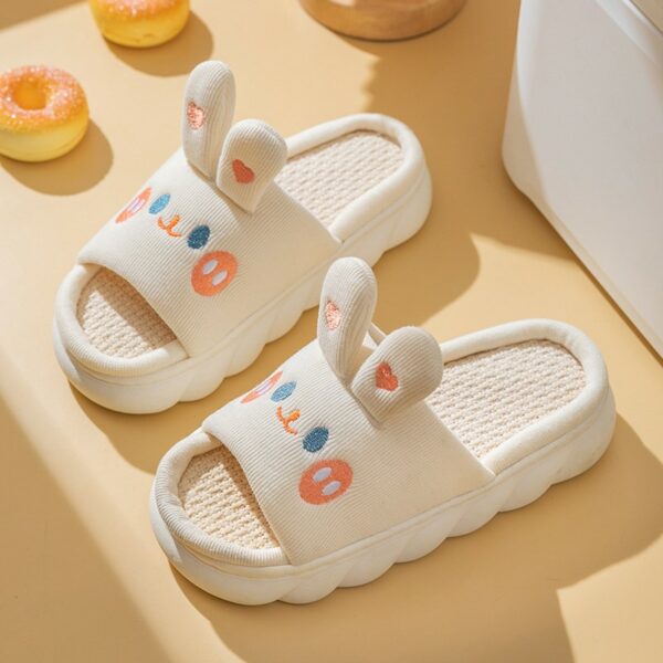 Kawaii Rabbit and Bear Slippers Comfortable Sandals kawaii