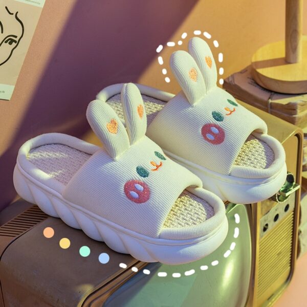 Kawaii Rabbit and Bear Slippers Comfortable Sandals kawaii