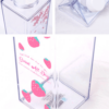 Kawaii Hearts and Strawberry Water Bottle Creative kawaii