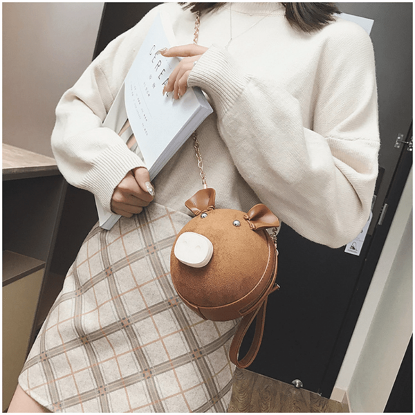 Cute Pig Mini Shoulder Bags Creative kawaii