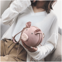 Mini sacs à bandoulière cochon mignon Kawaii créatif