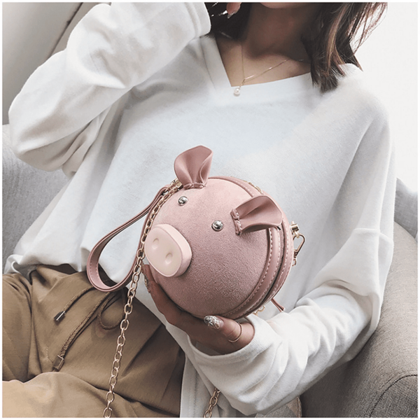 Cute Pig Mini Shoulder Bags Creative kawaii