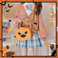 Halloween Pumpkin Shoulder Bag Halloween kawaii
