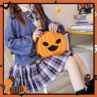 Borsa a tracolla con zucca di Halloween Halloween kawaii