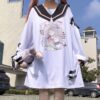 Kawaii Navy Collar Sweatshirt Harajuku kawaii