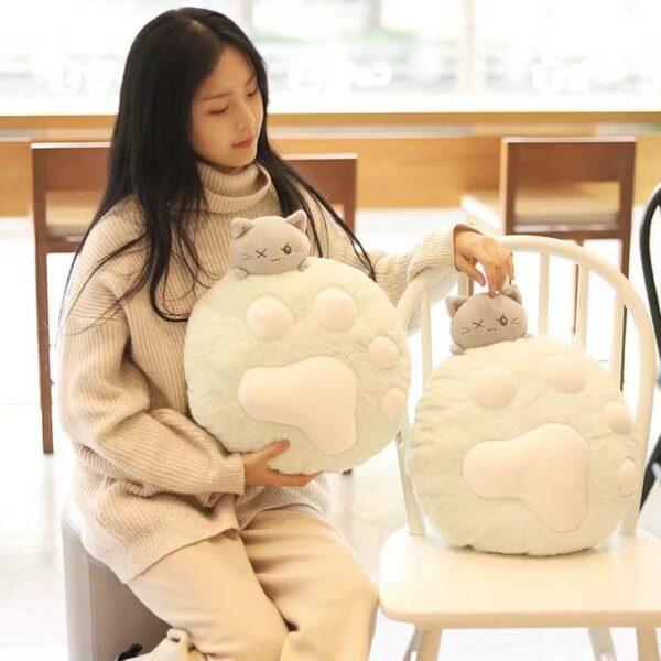 Cute Cat Paw Plush Cushion Cat Paw kawaii