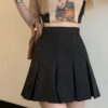 Korean Fashion Sexy Pleated Mini Short Skirt High Waist kawaii