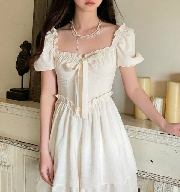 Vestido vintage elegante de Fairycore Lolita Hada kawaii