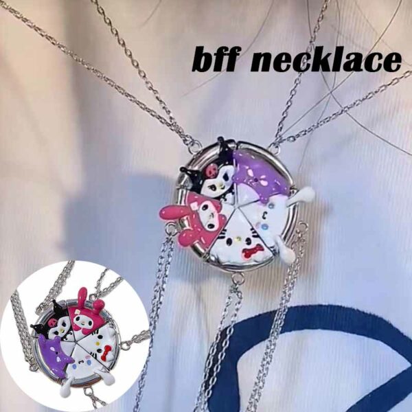 Kawaii Sanrio Magnetic Necklace Cartoon Necklaces kawaii