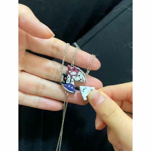 Kawaii Sanrio Magnetic Necklace Cartoon Necklaces kawaii