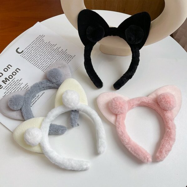 Kawaii Plush Cat Ears Hair Tie Cat Ears kawaii