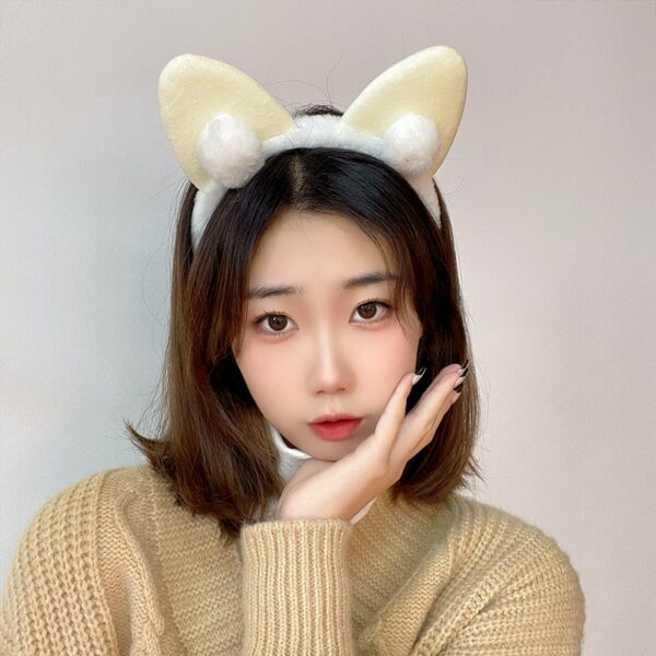 Kawaii Plush Cat Ears Hair Tie Cat Ears kawaii