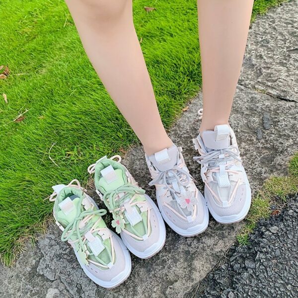 Sakura Casual Sneakers Casual Shoes kawaii