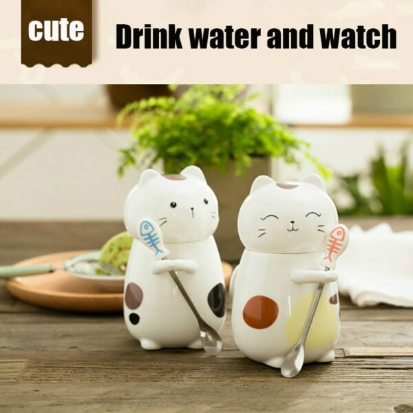 Super Cute Japanese Cat Coffee Mug Cat kawaii