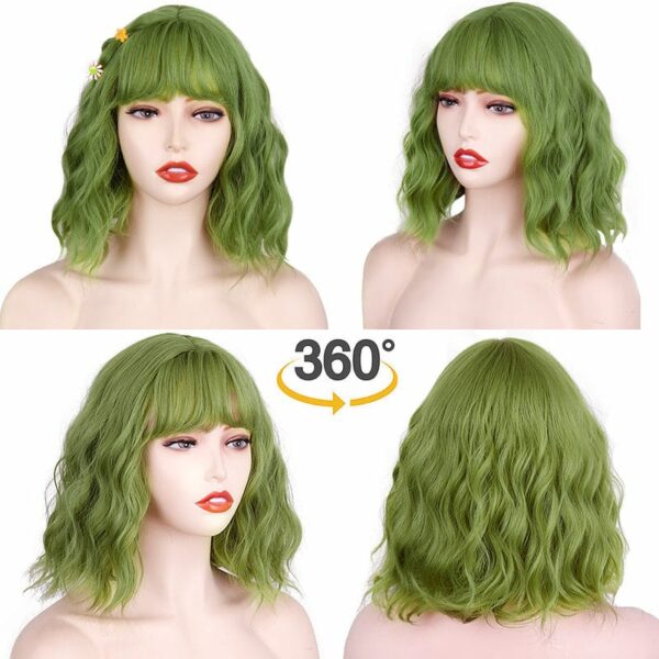 Lolita Bobo Green Cosplay Wigs Bobo kawaii