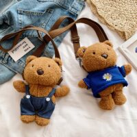 Плюшевая сумка на плечо Kawaii с мультяшным медведем Мультфильм Медведь каваи