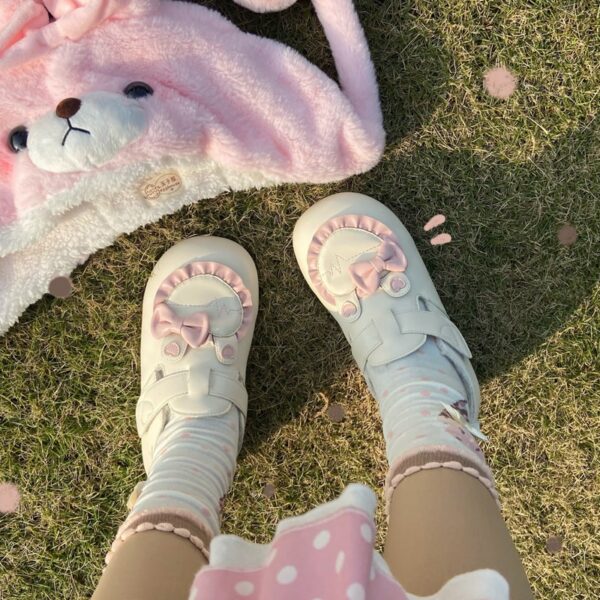Cute Lolita Big Head Doll Shoes Doll Shoes kawaii
