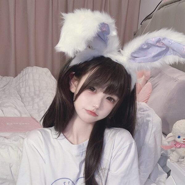 Original Cute Lolita Rabbit Ear Headband Cute kawaii