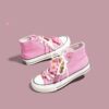 Kawaii ins Style Pink High-Top Canvas Shoes autumn kawaii