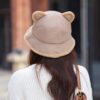 Cute Cat Ears Plush Hat All-match kawaii