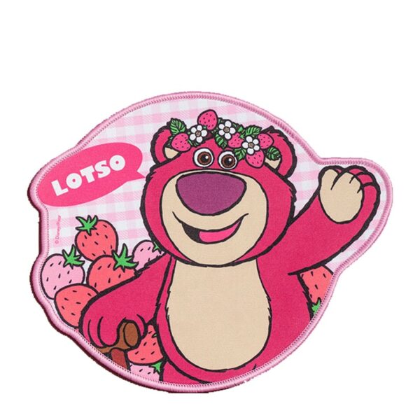 Kawaii Cute Pink Strawberry Bear Mouse Pad Cartoon kawaii