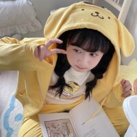 Японская куртка Sanrio Cinnamoroll Kawaii с капюшоном Циннаморолл каваи