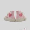 Retro Girl Pink Love High-top Canvas Shoes All-match kawaii