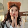 Japanese Cute Bear Plush Headband bear kawaii
