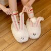 bunny-plush-slippers
