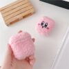Kawaii Pink Kirby Plush Airpods Case Airpods kawaii