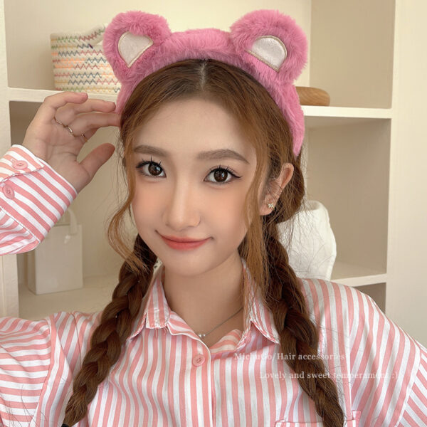 Cute Strawberry Bear Ear Headband Bear Ear kawaii