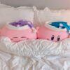 Kawaii Star Kirby Sleeping Mochi Plushie Cute kawaii