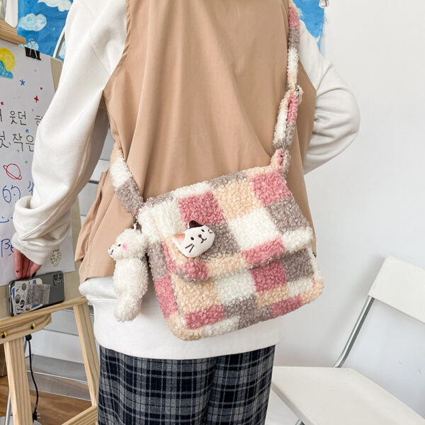 Kawaii Cat Shoulder Bag College Style kawaii