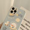 Cute Space Duck iPhone Case Apple kawaii