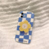 blue-chessboard-sun-flower-stand