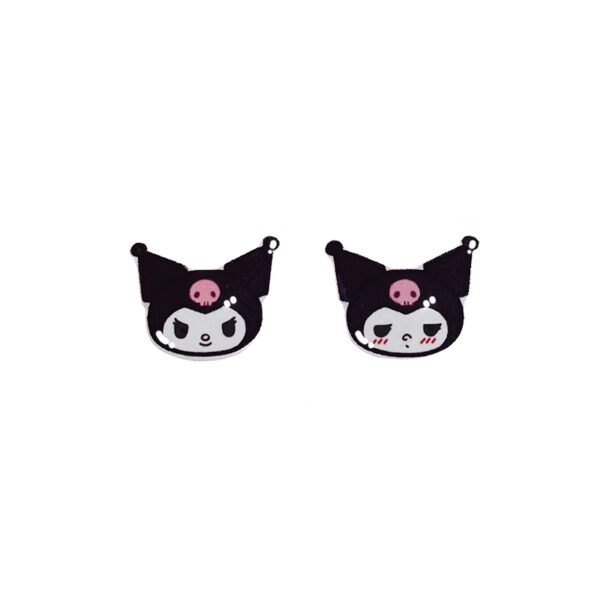 Kawaii Small Kuromi Earrings Cute kawaii