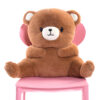 Cute Plush Husky Chair Backrest Chair Backrest kawaii