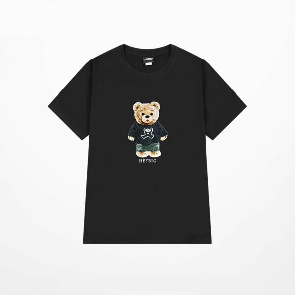 Original Design Oversize T-shirt för tecknad björn All-match kawaii