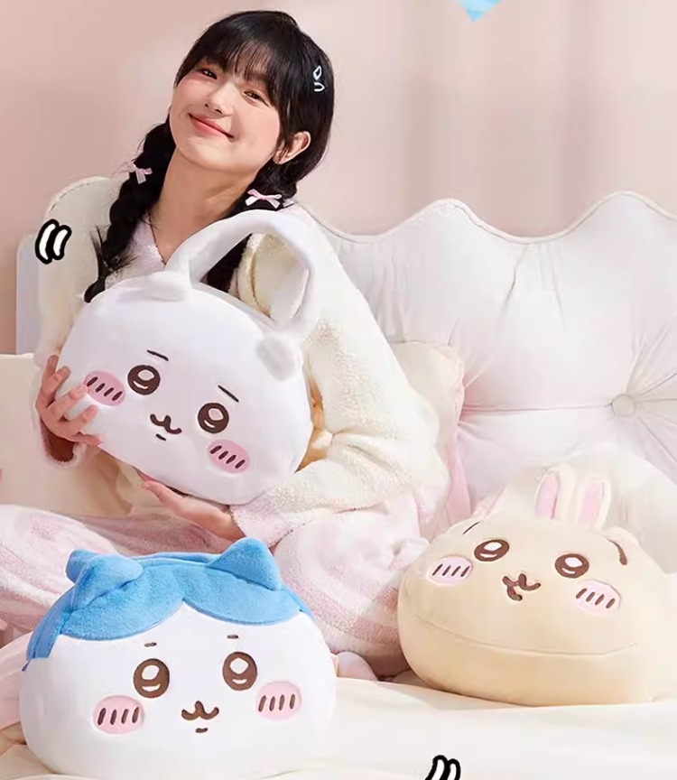 Kawaii Chiikawa Series Cute Plush Handbag