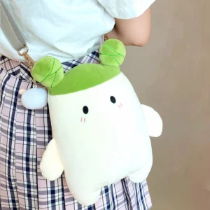 Kawaii Radijs Pluche Schoudertas Crossbody Tas kawaii Kawaii Radijs Pluche Schoudertas Crossbody Tas kawaii