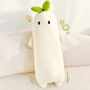 Kawaii Cartoon Radijs-Vormig Kussen Schattig kawaii Kawaii Cartoon Radijs-Vormig Kussen Schattig kawaii